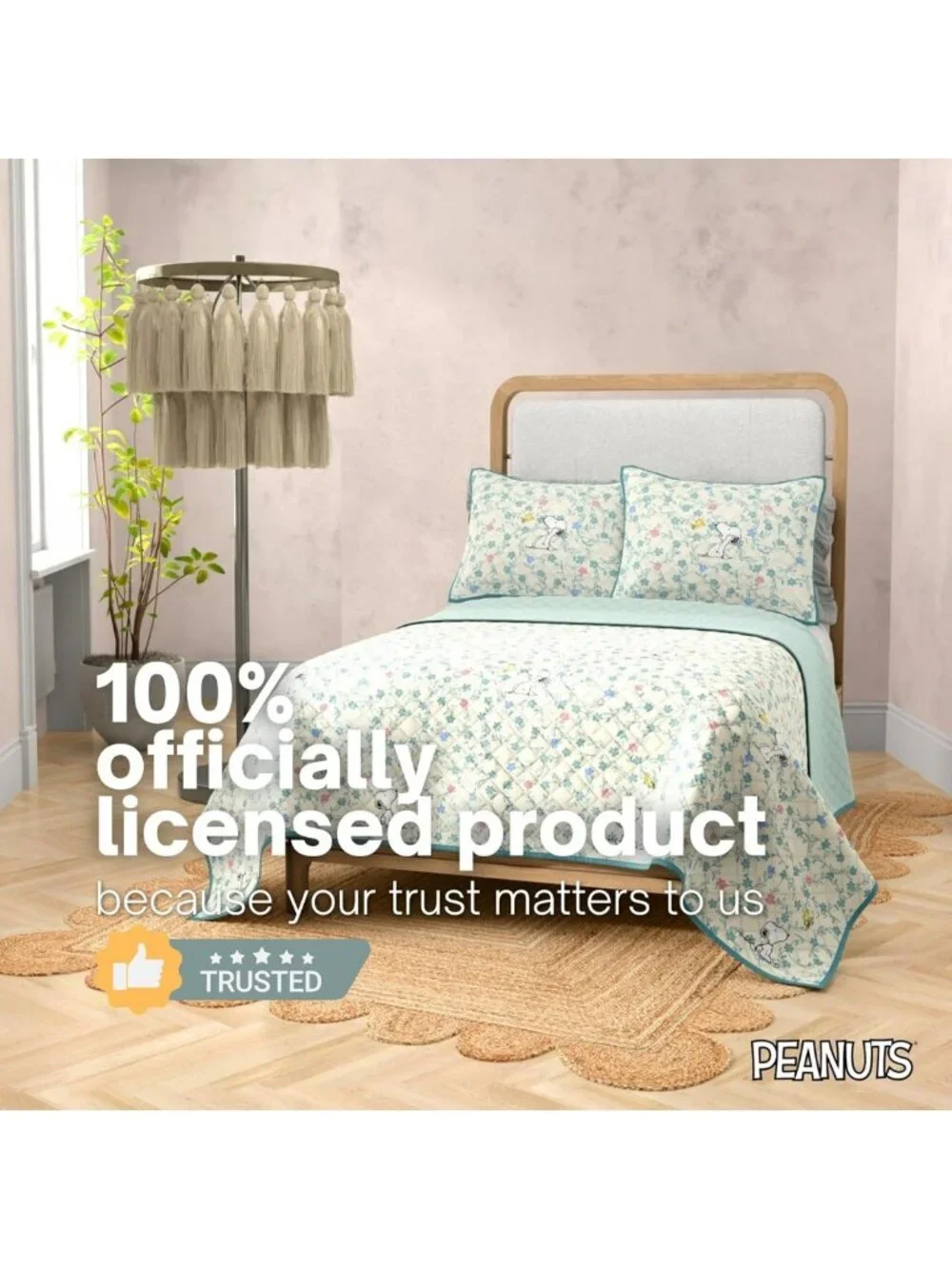 Cozy Microfiber Quilt Set - Lightweight All-Season Coverlet with 2 Shams